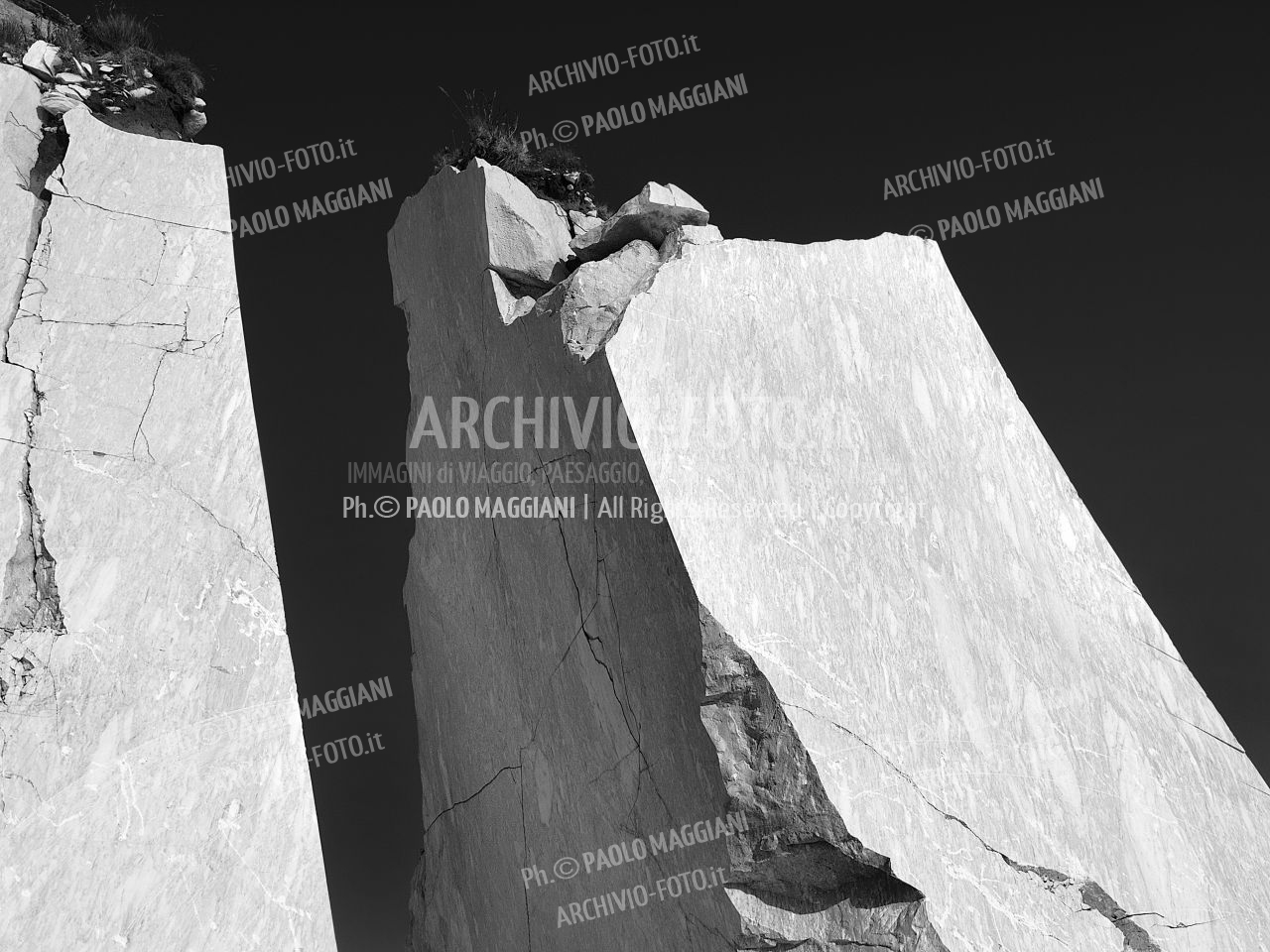 Forme di Marmo si s-Tagliano, cave Altissimo  ©Paolo Maggiani
