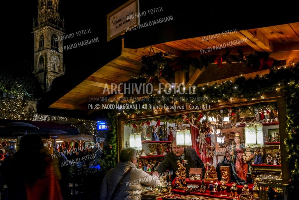 Torna il Mercatino di Natale di Bolzano - Tradizioni, emozioni e cultura - Dal 26.11.2021 al 6.1.2022. Foto di Paolo Maggiani © dell'ultimo mercatino 2019 (nel 2020 è stato sospeso)